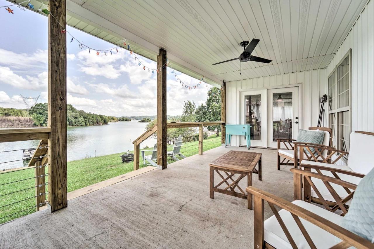 Cherokee Lake Home With Private Dock And Patio! Bean Station Bagian luar foto