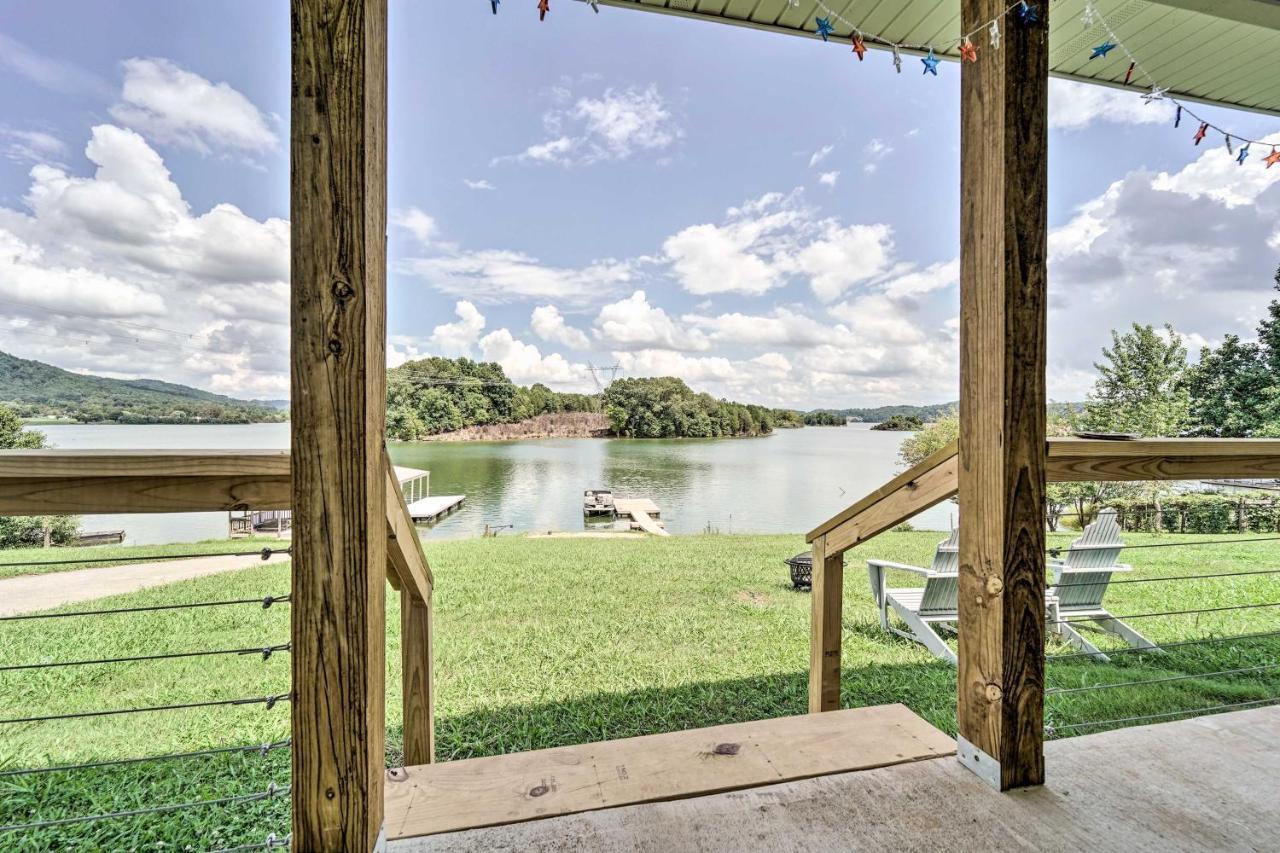 Cherokee Lake Home With Private Dock And Patio! Bean Station Bagian luar foto