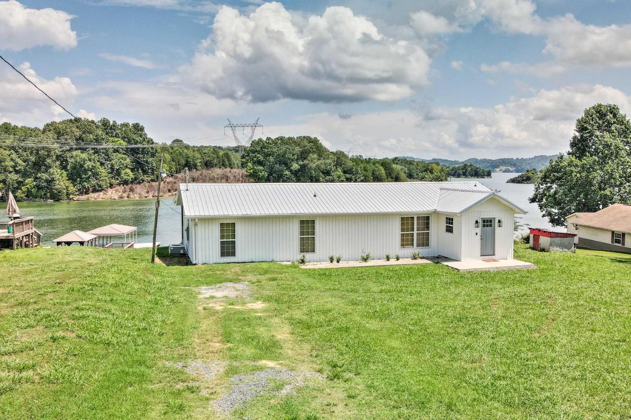Cherokee Lake Home With Private Dock And Patio! Bean Station Bagian luar foto